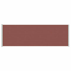 vidaXL Patio Retractable Side Awning 200x614 cm Brown 4