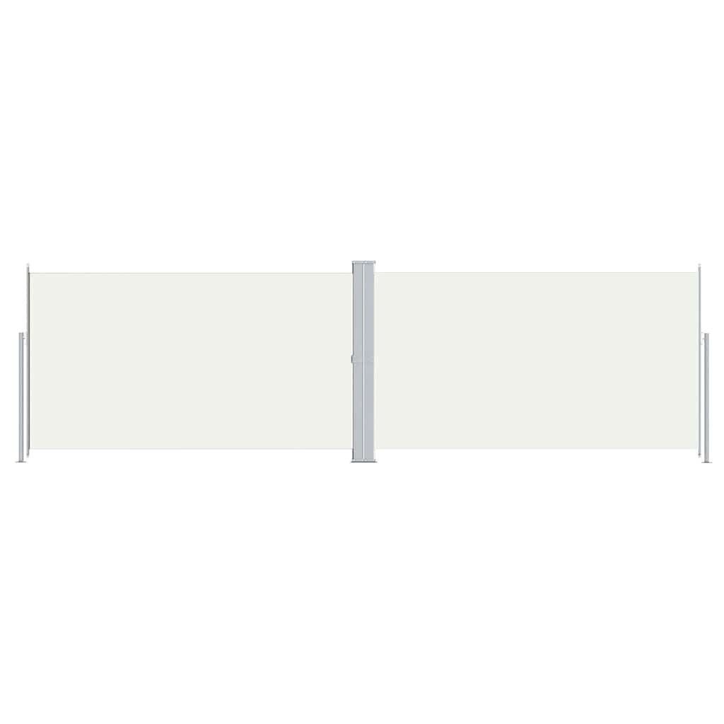 vidaXL Side Awning | Cream | Polyester with PU coating, steel, aluminium 2