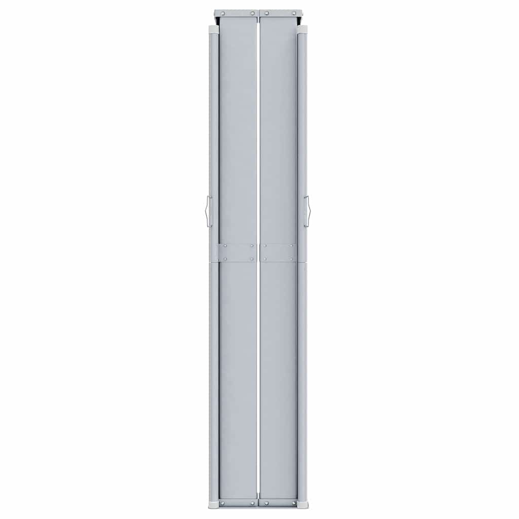 vidaXL Retractable Side Awning Blue 220x600 cm 5