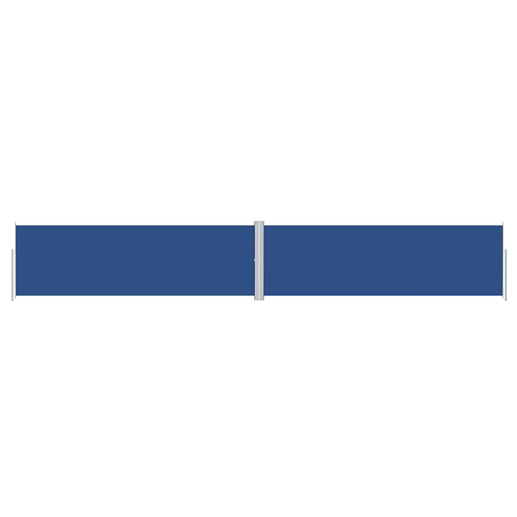 vidaXL Side Awning | Blue | Polyester with PU coating, Steel, Aluminium 2