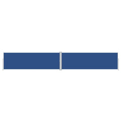 vidaXL Side Awning | Blue | Polyester with PU coating, Steel, Aluminium 2