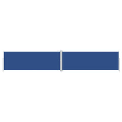 vidaXL Retractable Side Awning Blue 180x1000 cm 2
