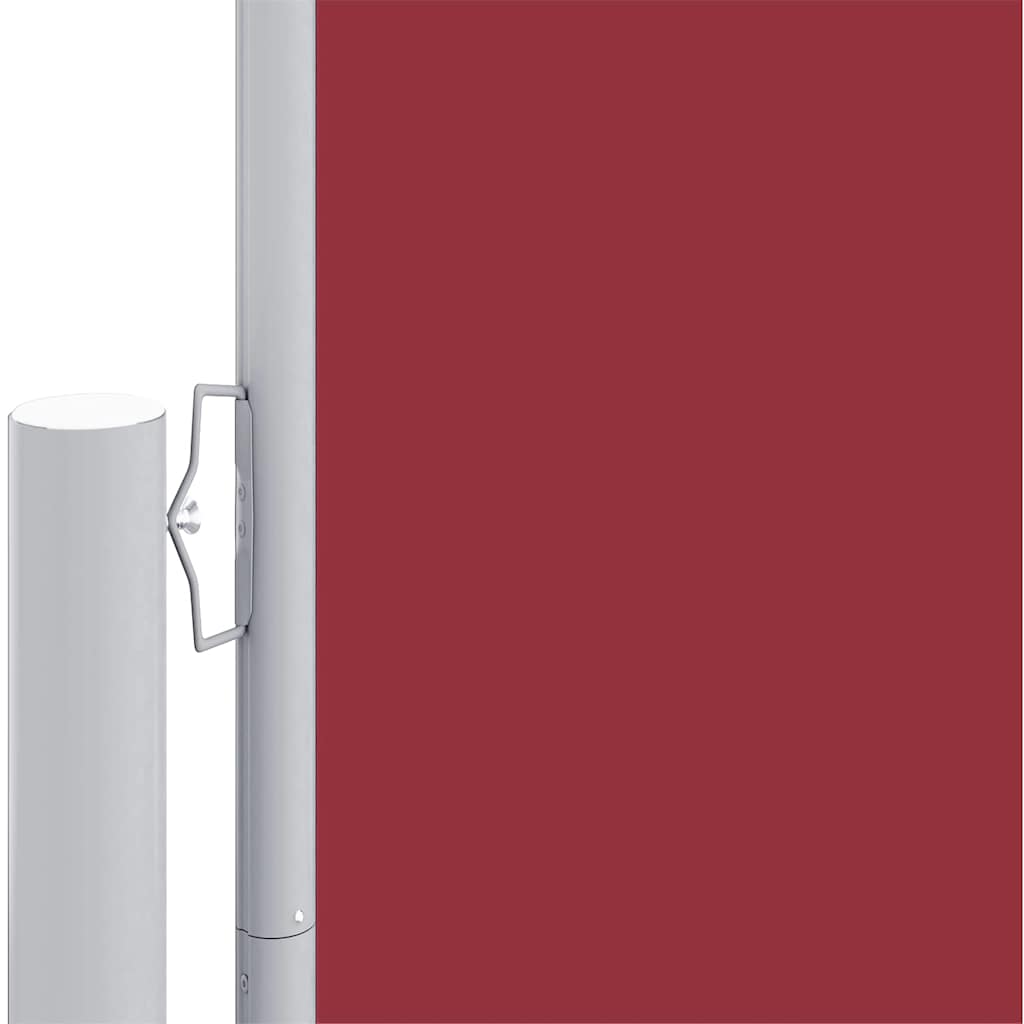 vidaXL Side Awning | Red | Polyester with PU coating | 180 x 1000 cm 3
