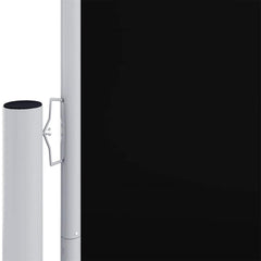 vidaXL Retractable Side Awning Black 220x1000 cm 3