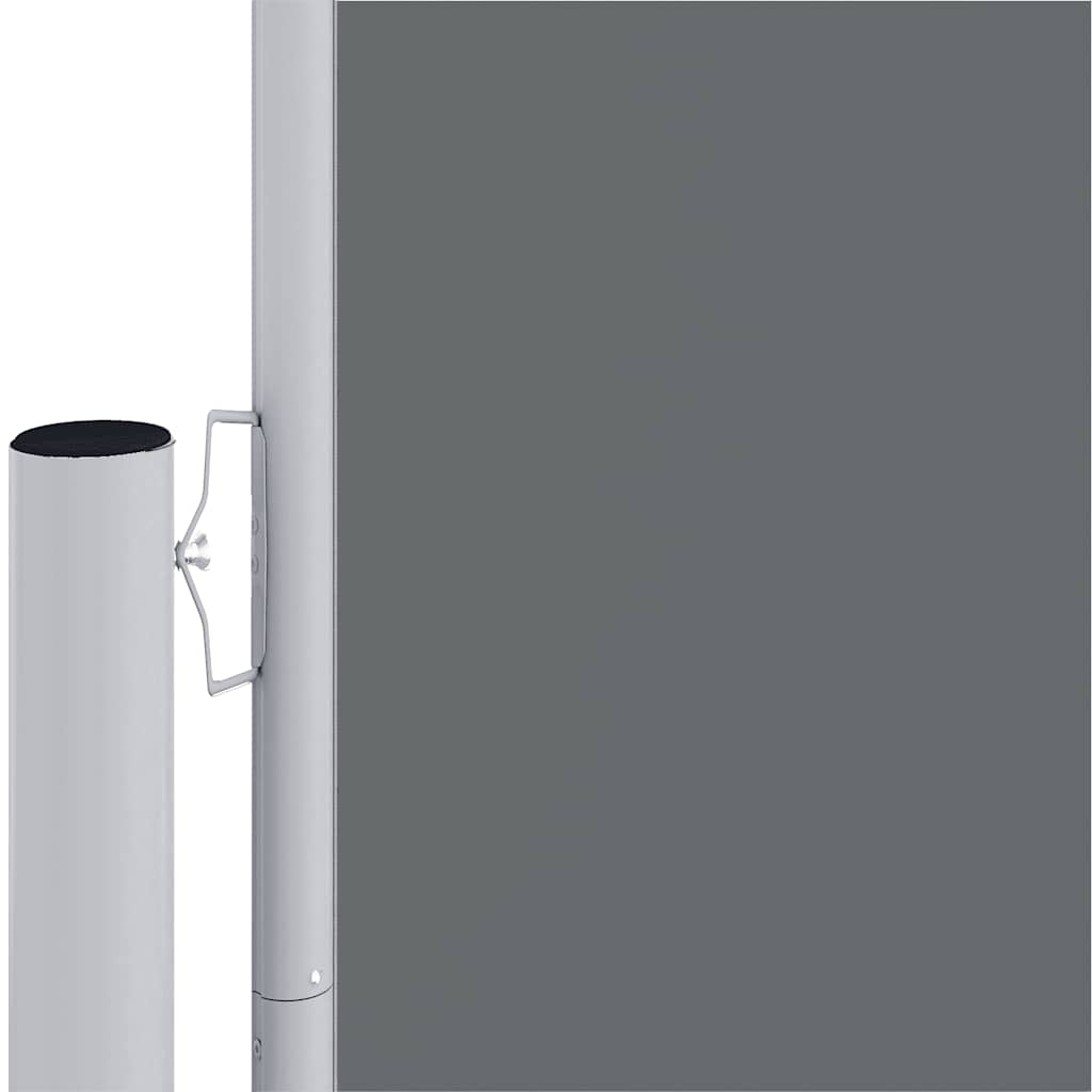 vidaXL Retractable Side Awning Anthracite 160x1200 cm 3