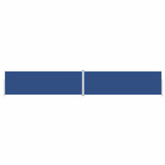 vidaXL Side Awning | Blue | 100% polyester, steel, aluminium, PU coating | Large 2