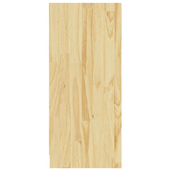 vidaXL Storage Cabinet | Pinewood | Solid pinewood (untreated) | Medium 6