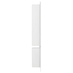 vidaXL Shower Niche with 2 Compartments High Gloss White 41x69x9 cm 3