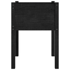 vidaXL Planter | Set of 2 | Black | Solid pinewood | Large | Built to Last 5