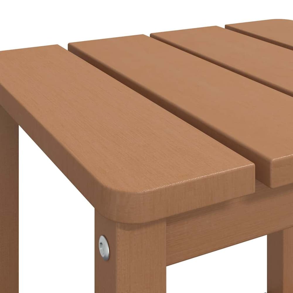 Garden Adirondack Table Brown, image 6