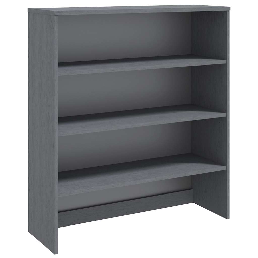 vidaXL Top For Highboard | Dark Grey | Solid pinewood, MDF | Large 2