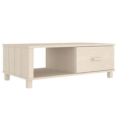 vidaXL Coffee Table | Honey brown | Solid pinewood, MDF | 100x55x35 cm 2
