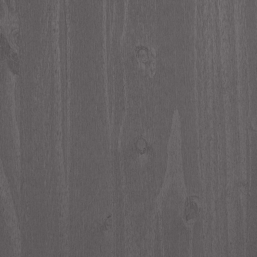 vidaXL Sideboard | Light Grey | Solid pine wood, MDF | Medium | Sideboard 6