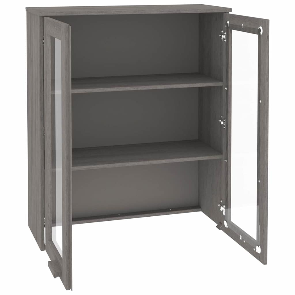 Top for Highboard"HAMAR" 85x35x100cm Solid Wood Pine Light grey