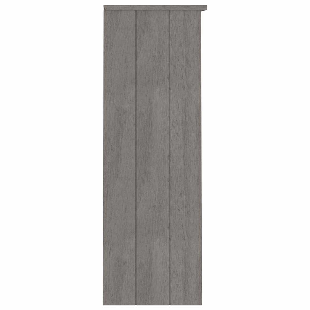 Top for Highboard"HAMAR" 85x35x100cm Solid Wood Pine Light grey