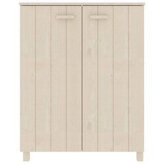 vidaXL Shoe Cabinet | Honey brown | Solid pine wood, MDF | 85x40x108 cm 3