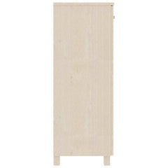 vidaXL Shoe Cabinet | Honey brown | Solid pine wood, MDF | 85x40x108 cm 4