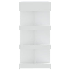 vidaXL Bar Table with Storage Rack White 100x50x101.5 cm Engineered Wood 6