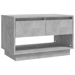 vidaXL TV Cabinet | Concrete Grey | Engineered Wood | Medium | TV Cabinet 2