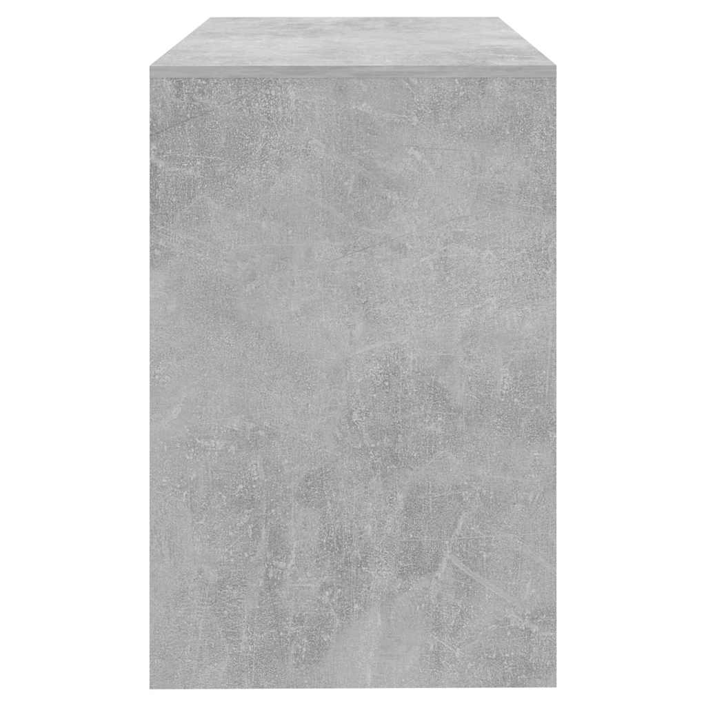 vidaXL Desk | Concrete grey | Engineered wood | Standard | Storage | Desk 6