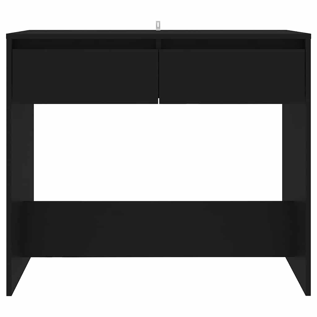 vidaXL Console Table | Black | Engineered wood, Steel | Medium | Console Table 5