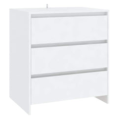Sideboard 70x41x75 cm Engineered Wood White