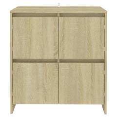 vidaXL Sideboard Sonoma Oak 70x41x75 cm Engineered Wood 3
