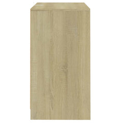 vidaXL Sideboard Sonoma Oak 70x41x75 cm Engineered Wood 4