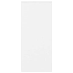 Sideboard 102x33x75 cm Engineered Wood White