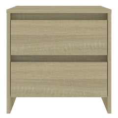 vidaXL Bedside Cabinet | Sonoma Oak | Engineered Wood | Compact 3