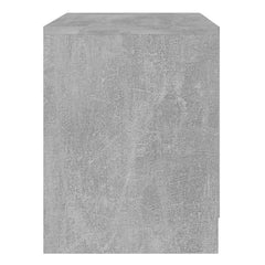 vidaXL Bedside Cabinet | Concrete grey | Engineered wood | Small 5