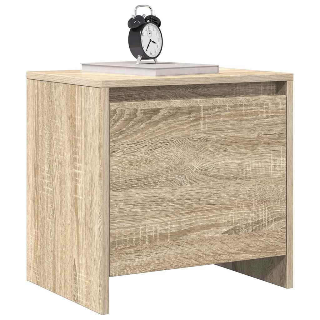 vidaXL Bedside Cabinet | Sonoma oak | Engineered wood 4
