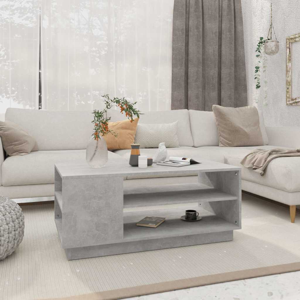 vidaXL Coffee Table Engineered Wood Depth 55 cm Width 102 cm