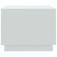 810289 vidaXL Coffee Table White 55x55x43 cm Engineered Wood 5