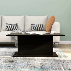 810308 vidaXL Coffee Table Black 102x55,5x40 cm Engineered Wood 3