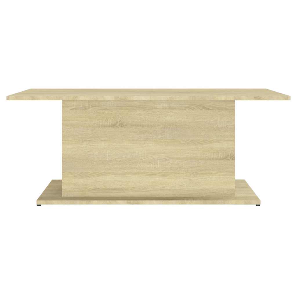 810310 vidaXL Coffee Table Sonoma Oak 102x55,5x40 cm Engineered Wood 4