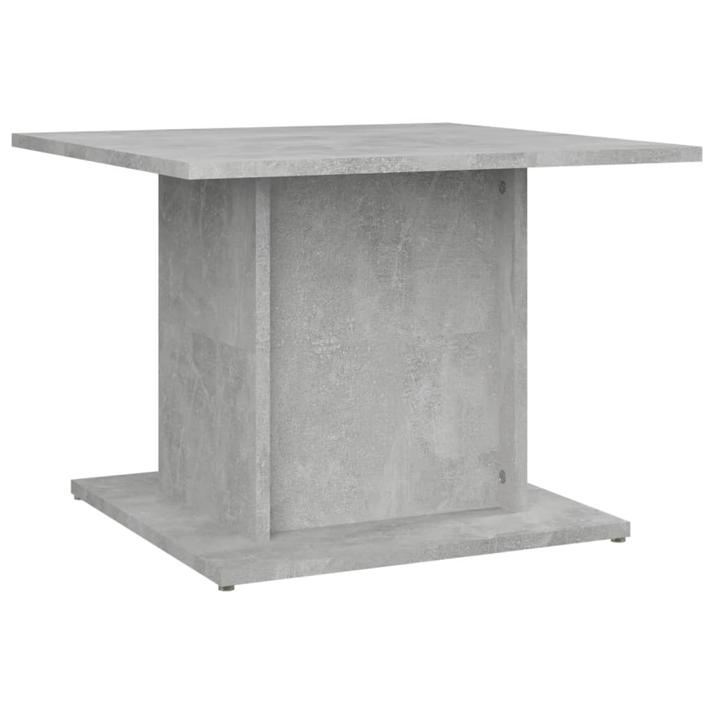 vidaXL Coffee Table Concrete Grey 55,5x55,5x40 cm Engineered Wood 2