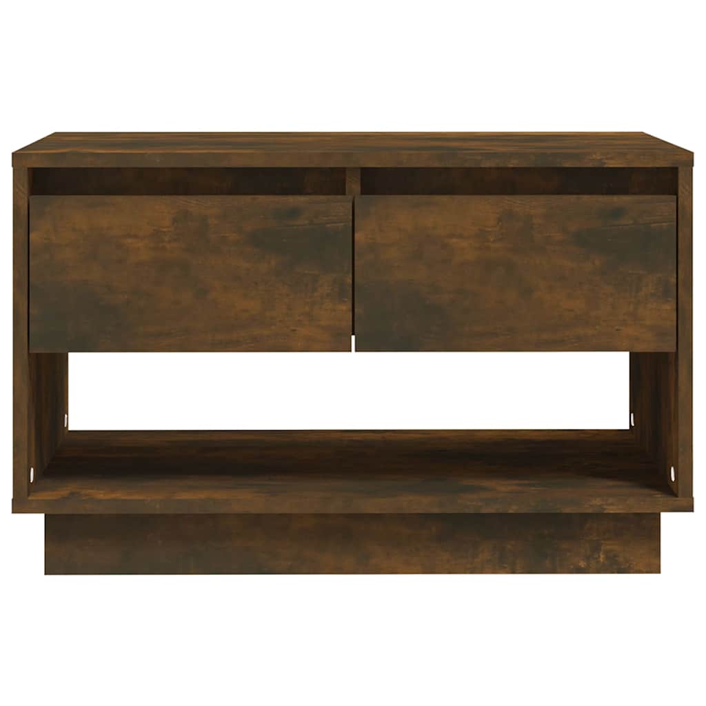 vidaXL TV Cabinet | Smoked Oak | Engineered Wood | 70x41x44 cm | Storage 5