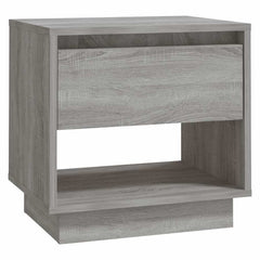 vidaXL Bedside Cabinet | Set of 2 | Grey sonoma | Engineered wood | Medium 5