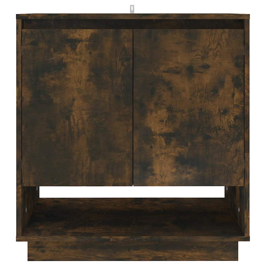 vidaXL Sideboard | Smoked oak | Engineered wood | Medium | Buffet Sideboard 3
