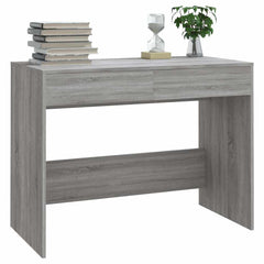 vidaXL Desk | Grey Sonoma | Engineered Wood | Medium | Desk | Rectangular 4