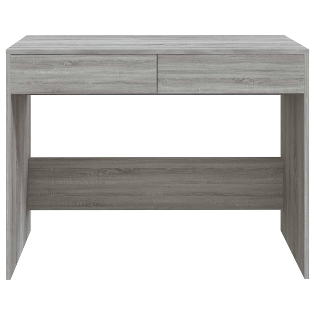 vidaXL Desk | Grey Sonoma | Engineered Wood | Medium | Desk | Rectangular 5