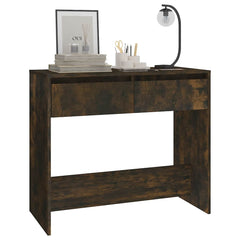 vidaXL Console Table | Smoked Oak | Engineered Wood | Medium | Console Table 4