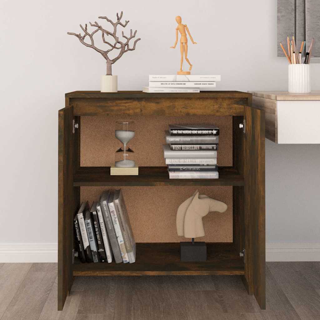 vidaXL Sideboard | Smoked Oak | Engineered Wood | Medium | Sideboard 3