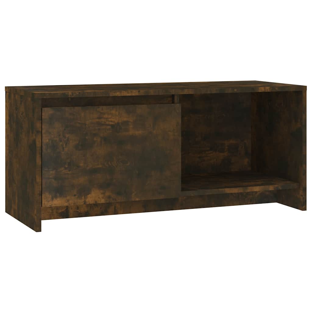 vidaXL TV Cabinet | Smoked oak | Engineered wood | Medium | TV Cabinet 2