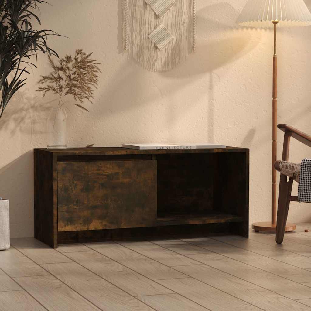 vidaXL TV Cabinet | Smoked oak | Engineered wood | Medium | TV Cabinet 1