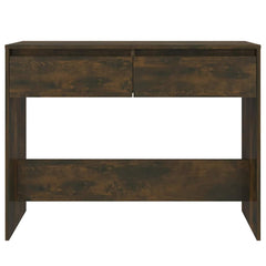Console Table Smoked Oak Engineered Wood, image 5
