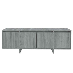 vidaXL TV Cabinet | Grey Sonoma | Engineered wood | Medium | TV Cabinet 6
