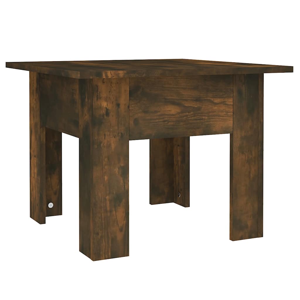 vidaXL Coffee Table | Smoked Oak | Engineered Wood | 55x55x42 cm | Coffee Table 2