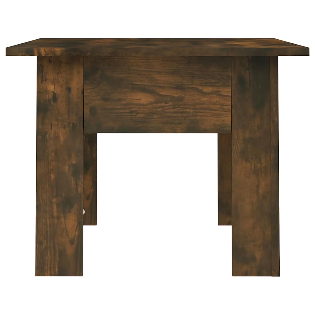 vidaXL Coffee Table | Smoked Oak | Engineered Wood | 55x55x42 cm | Coffee Table 5